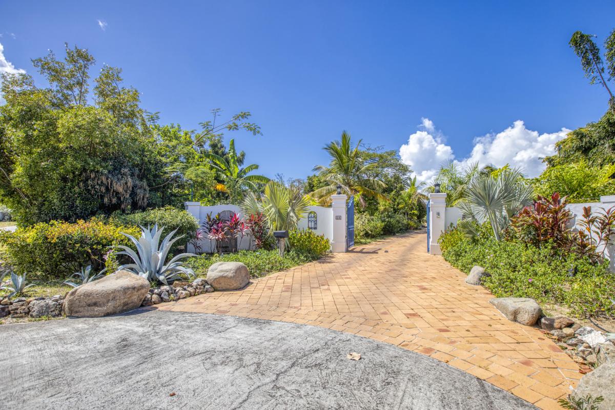 47 Location villa Terres Basses Saint Martin_entree